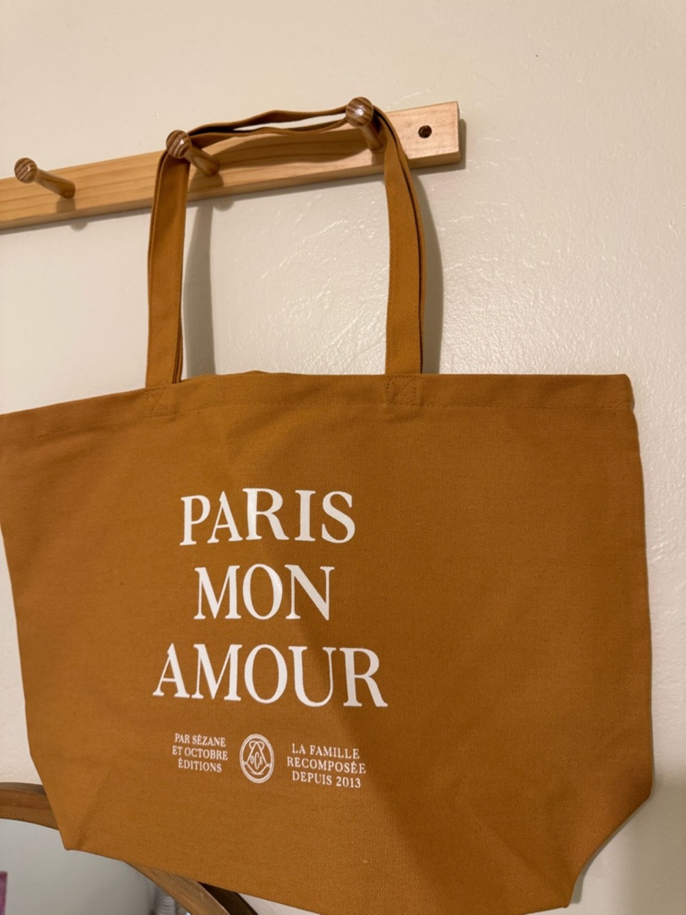 Sezane Paris Tote - Brown
